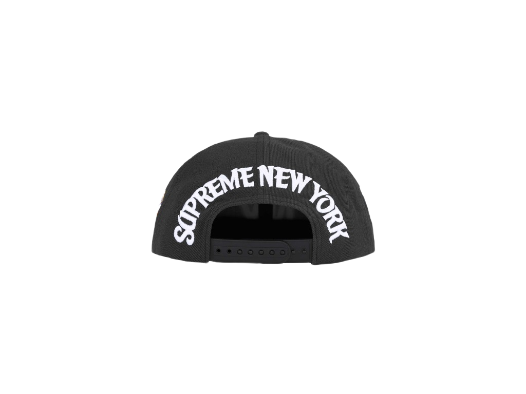 Supreme New York 6-Panel Black-Supreme-pikastore.cz