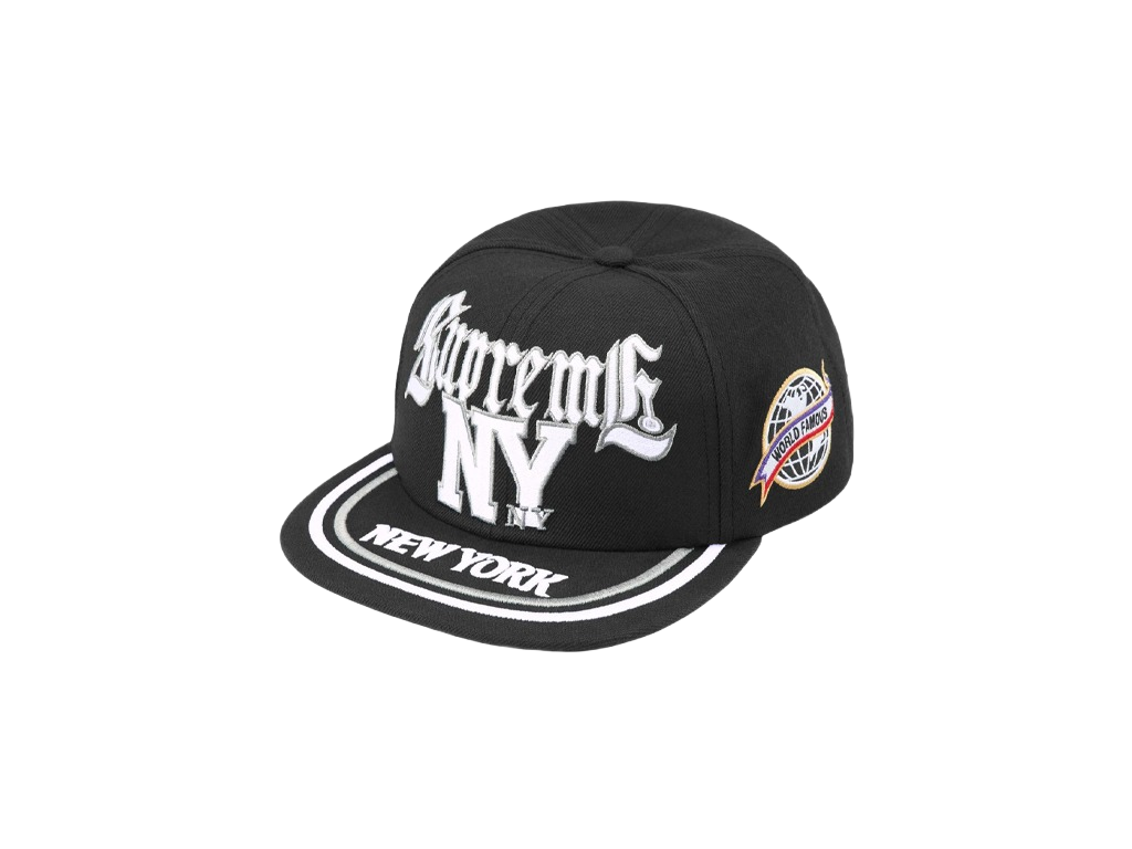 Supreme New York 6-Panel Black-Supreme-pikastore.cz