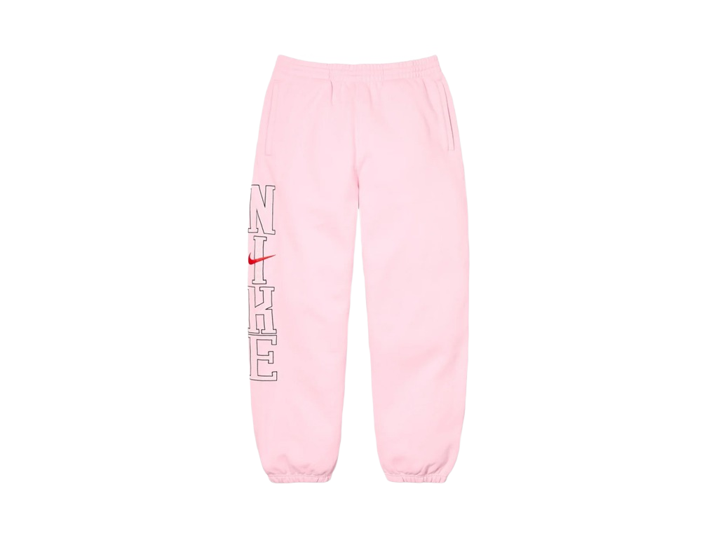 Supreme Nike Sweatpants Light Pink-Supreme-pikastore.cz