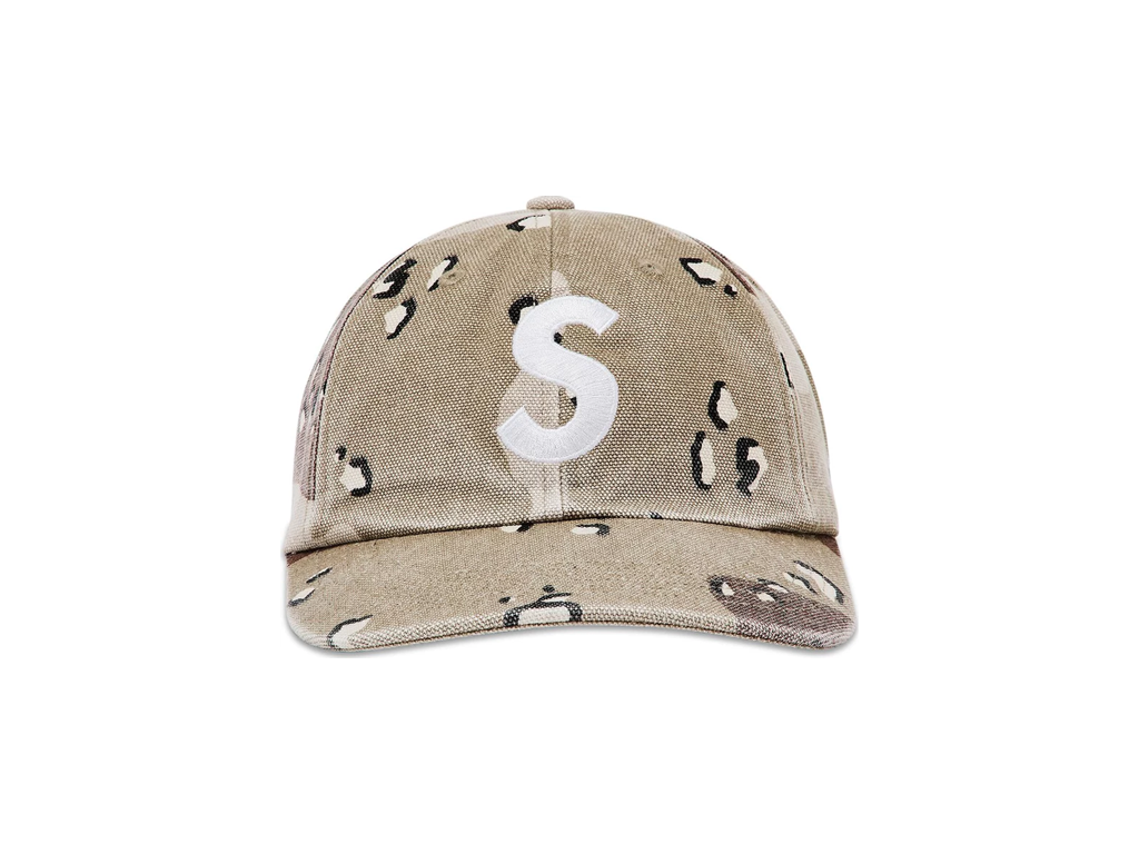 Supreme Pigment S Logo 6-Panel Desert Camo