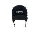 Supreme Polartec Earflap Camp Cap (FW24) Black-Supreme-pikastore.cz