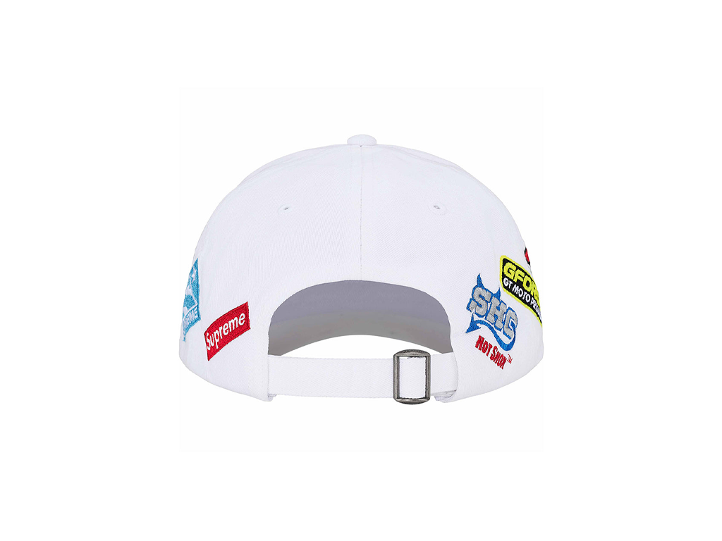 Supreme Racing Team 6-Panel White-Supreme-pikastore.cz