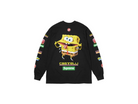 Supreme SpongeBob/Castelli Racing L/S Tee Black-Supreme-pikastore.cz