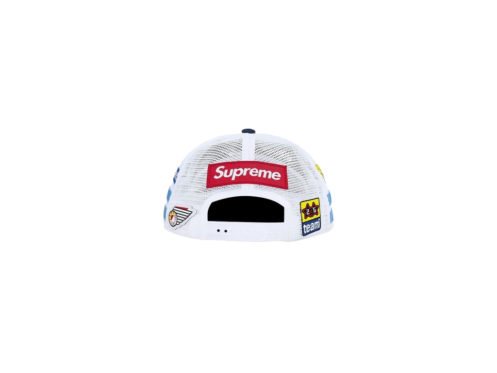Supreme SpongeBob Jeff Hamilton Mesh Back 6-Panel Navy-Supreme-pikastore.cz