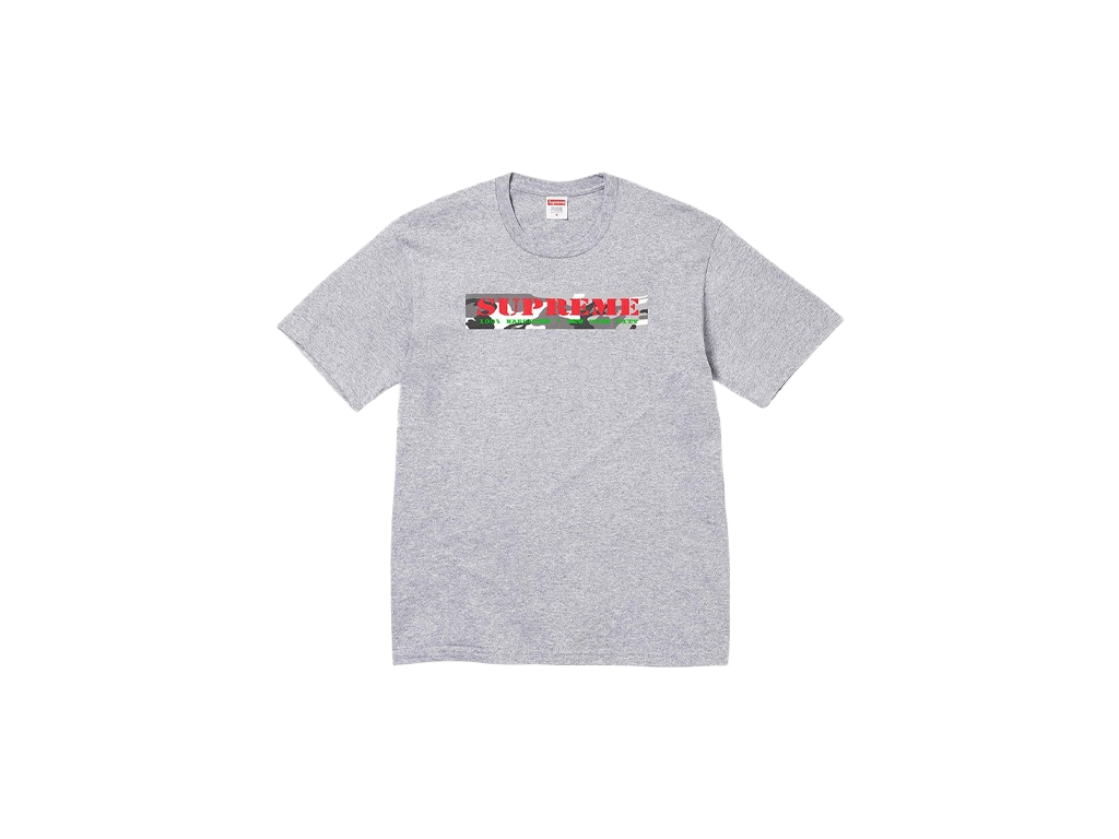 Supreme Tee Hardcore Tee Heather Grey-Supreme-pikastore.cz