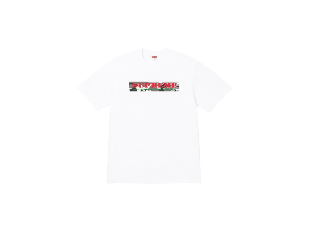 Supreme Tee Hardcore Tee White-Supreme-pikastore.cz