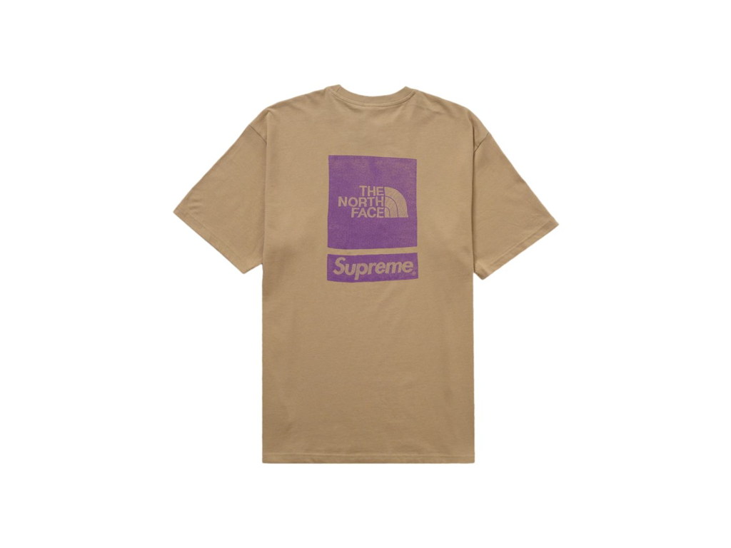 Supreme The North Face S/S Tee Khaki-Supreme-pikastore.cz