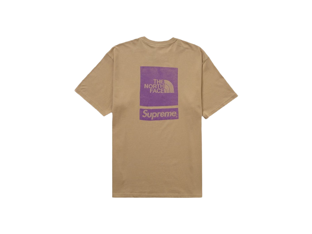 Supreme The North Face S/S Tee Khaki-Supreme-pikastore.cz