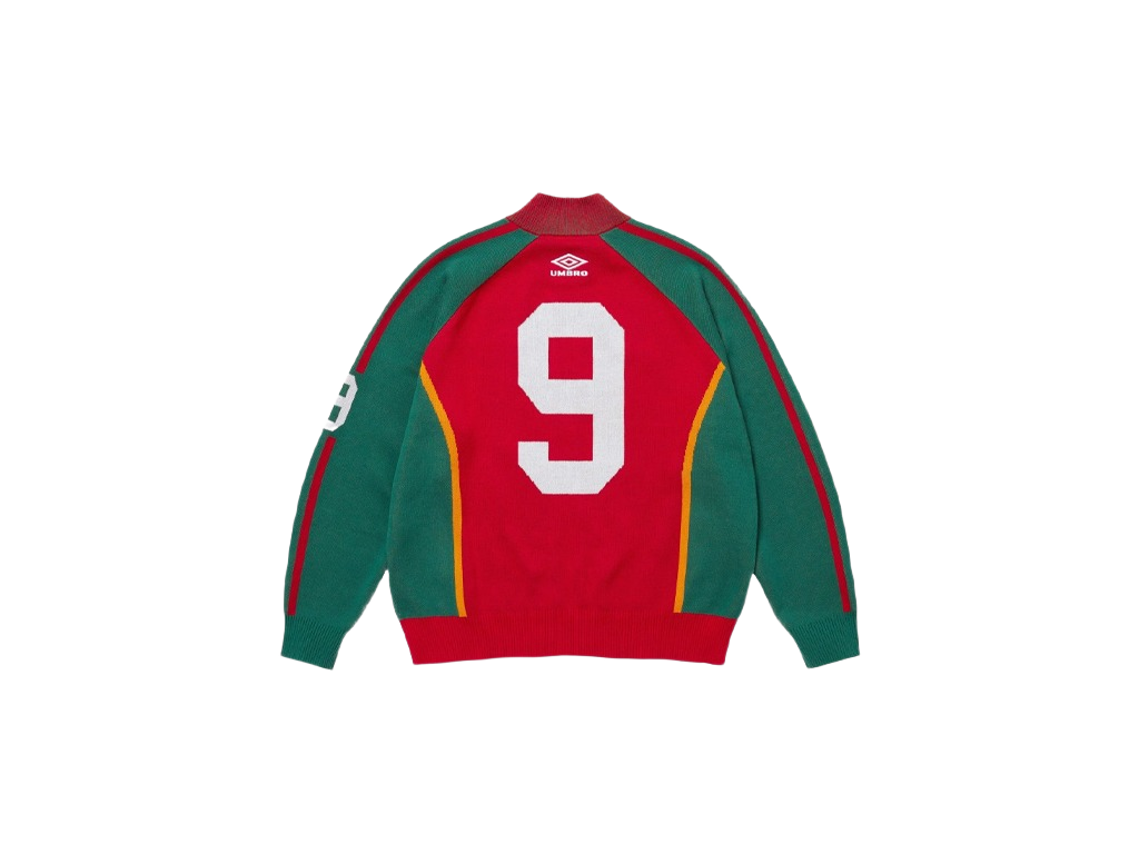 Supreme Umbro Zip Up Sweater Red-Supreme-pikastore.cz