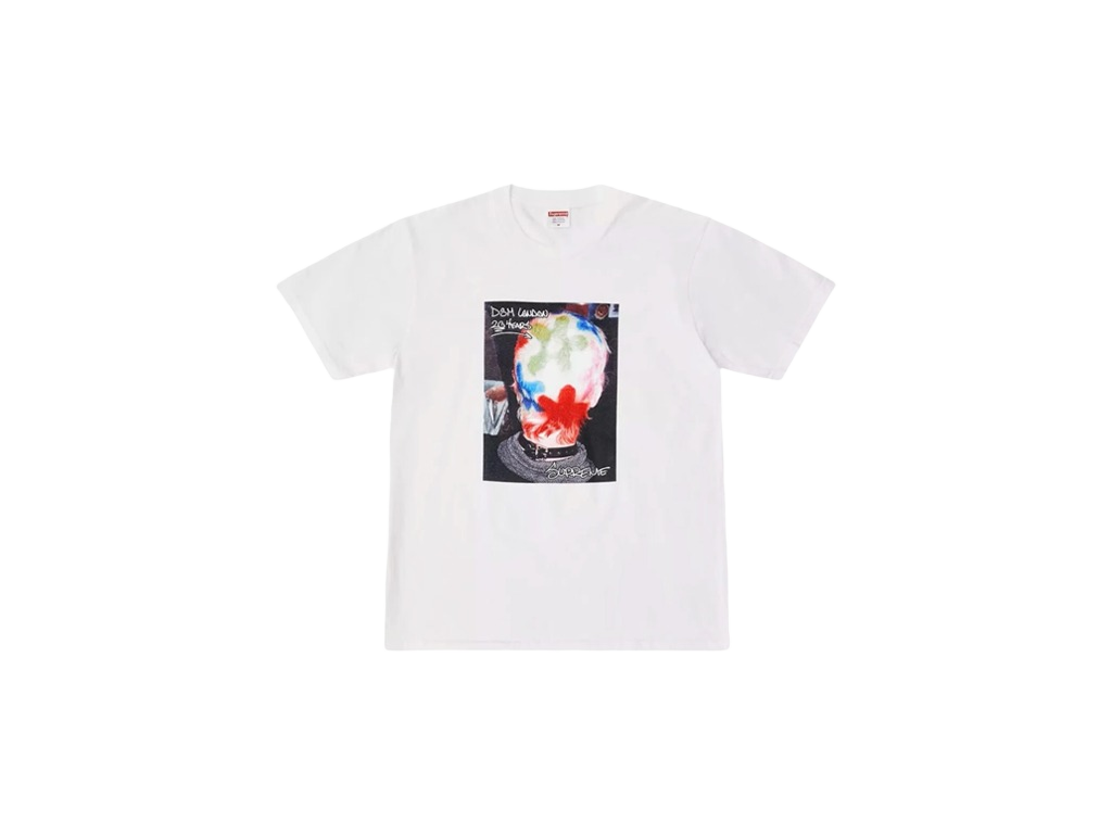 Supreme x Dover Street Market London 20th Anniversary Tee White-Supreme-pikastore.cz