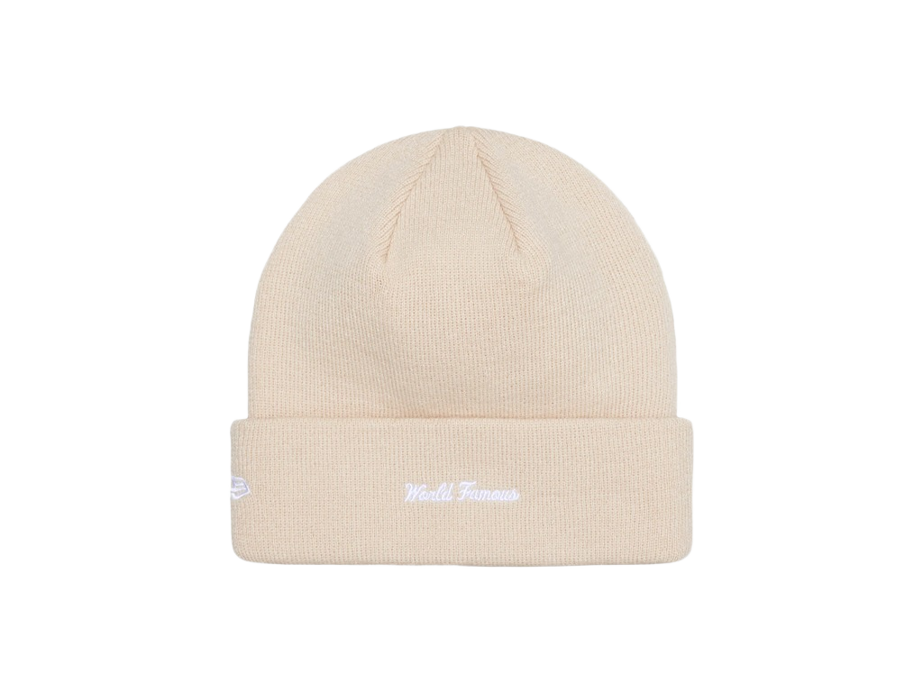 Supreme x New Era Box Logo Beanie Stone-Supreme-pikastore.cz