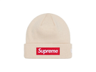 Supreme x New Era Box Logo Beanie Stone-Supreme-pikastore.cz