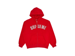 Supreme b.b. Simon Zip Up Hooded Sweatshirt Red