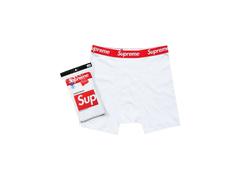 Supreme x Hanes Боксери (4 Pack) White
