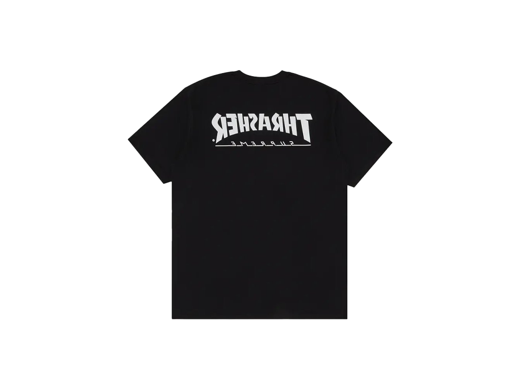 Supreme x Thrasher Harold Tee Black