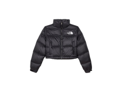 The North Face Womens Nuptse 700 Fill Short Jacket TNF Black 