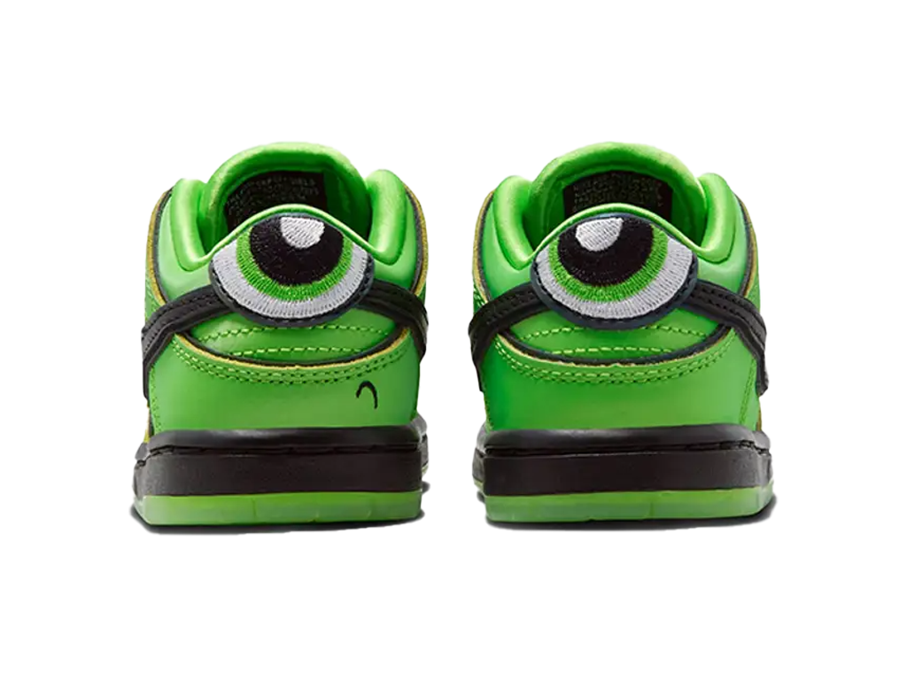 The Powerpuff Girls x Nike Dunk Low Pro SB QS TD Buttercup – sneakers – foto 3 af 5