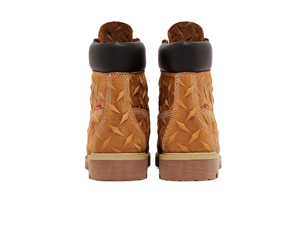 Timberland 6" Premium Waterproof Boot Supreme Diamond Plate Wheat – boty – fotka 4 z 5