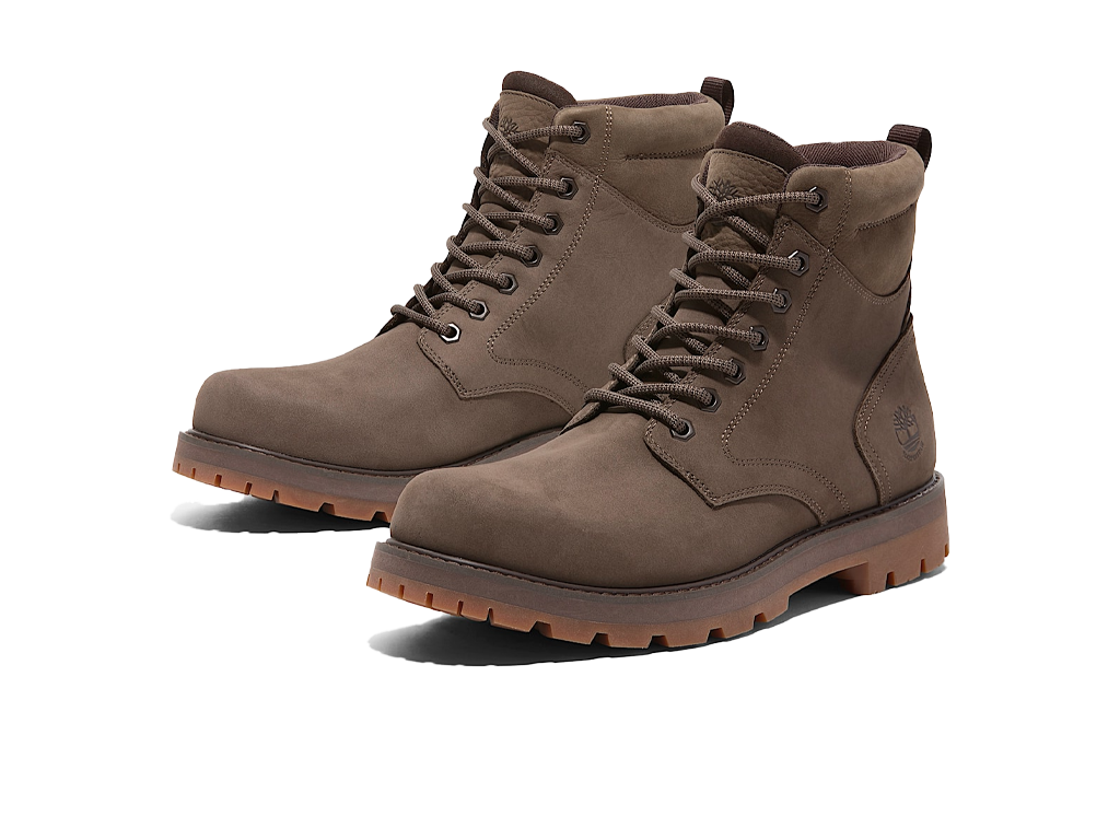 Timberland Britton Road Mid Waterproof Boot Medium Brown Nubuck-Timberland-pikastore.cz
