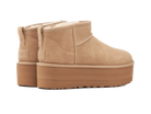 UGG Classic Ultra Mini Platform Boot Sand GS-UGG-pikastore.cz