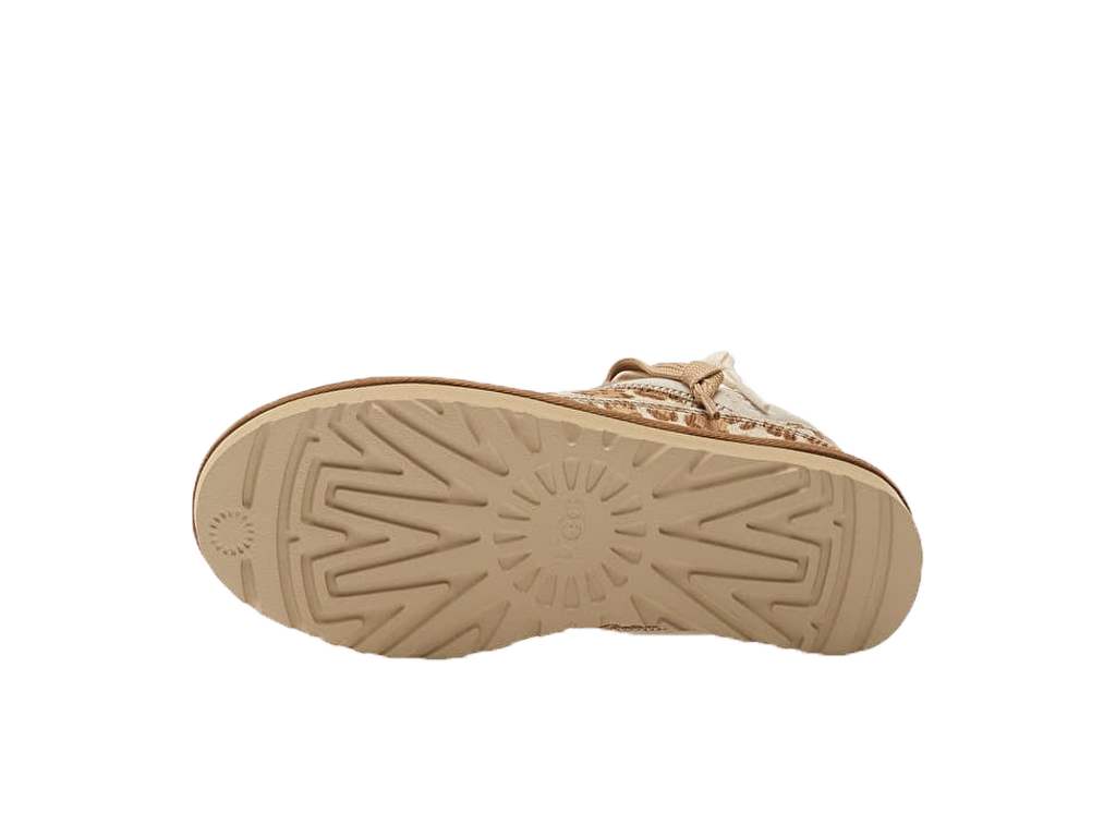 UGG Lowmel Lo Plains Felicity Leopard Jasmine (Women's) – tøfler – foto 5 af 5