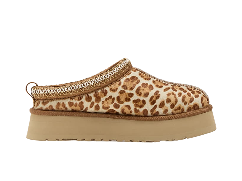 UGG Tazz Plains Slipper Felicity Leopard Jasmine (Women's) – pantofle – fotka 3 z 5