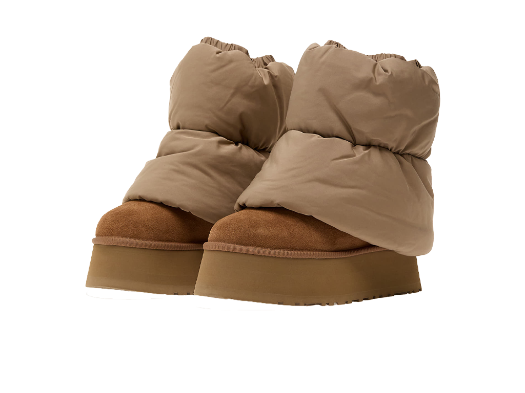 UGG Wmns Classic Mini Dipper Puffer Amphora Chestnut-UGG-pikastore.cz