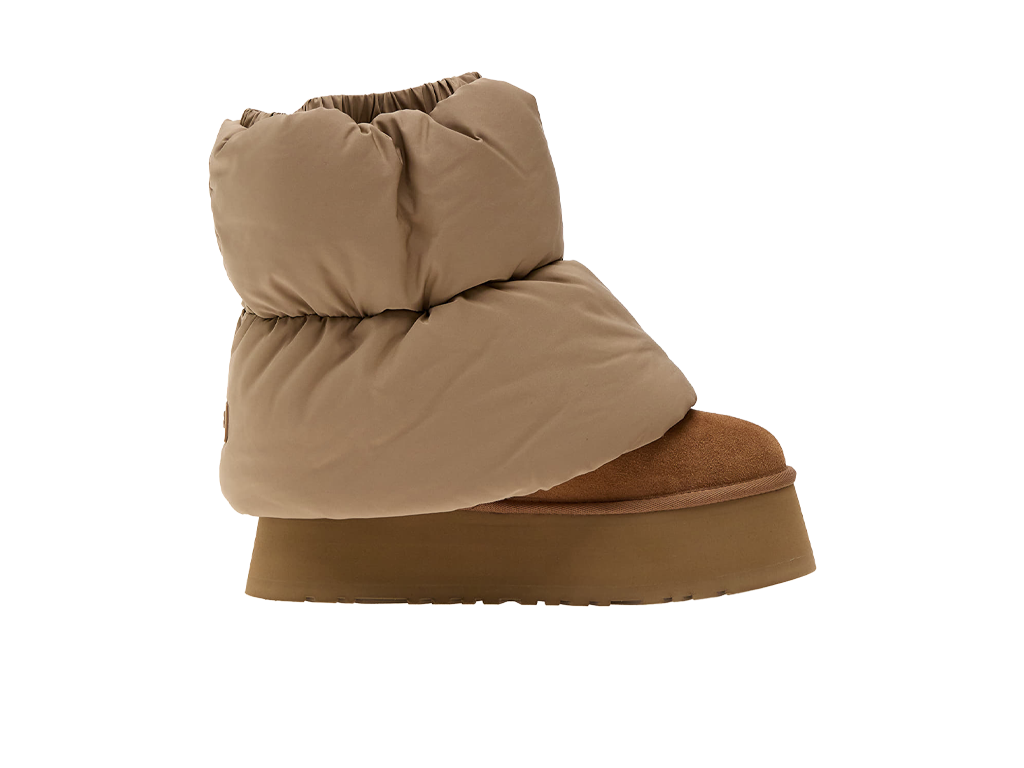 UGG Wmns Classic Mini Dipper Puffer Amphora Chestnut-UGG-pikastore.cz