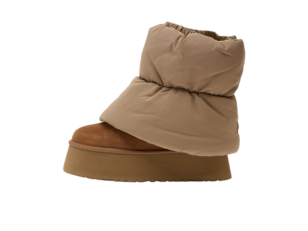 UGG Wmns Classic Mini Dipper Puffer Amphora Chestnut-UGG-pikastore.cz