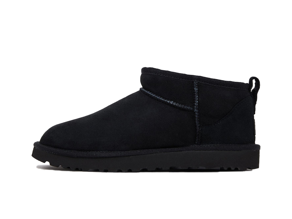 UGG Wmns Classic Ultra Mini Boot Black-UGG-pikastore.cz