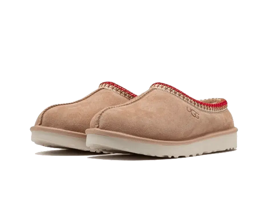 UGG Wmns Tasman Slipper Sand Dark Cherry