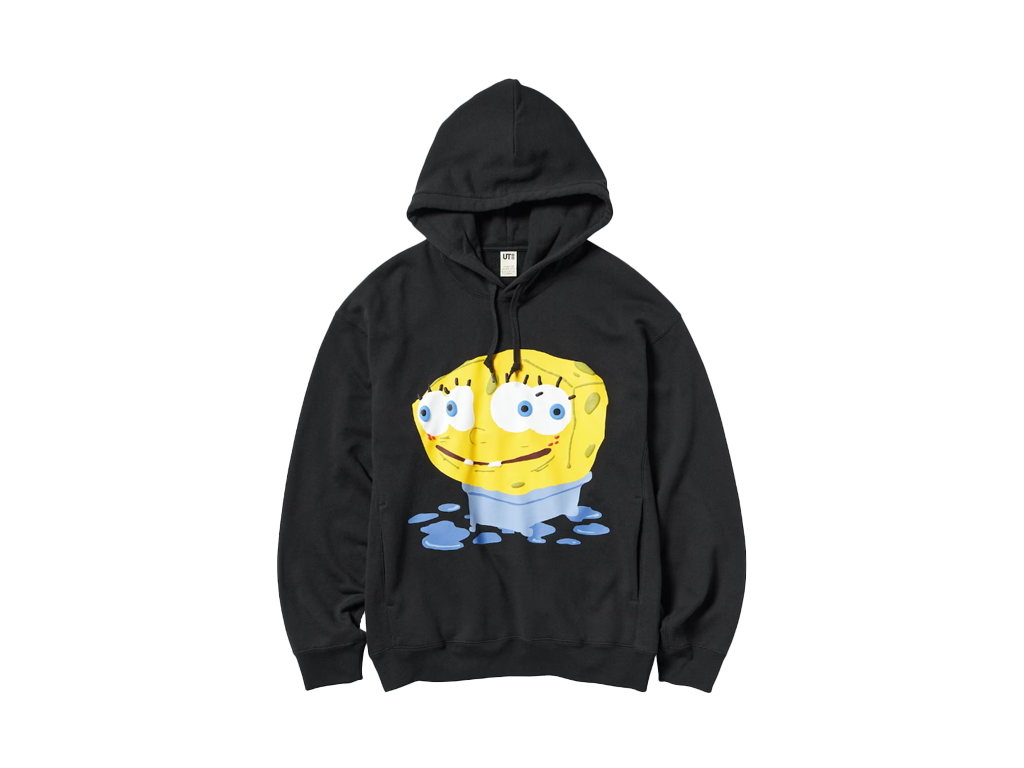 Uniqlo x CPFM Spongebob Squarepants Hoodie Black-CPFM-pikastore.cz