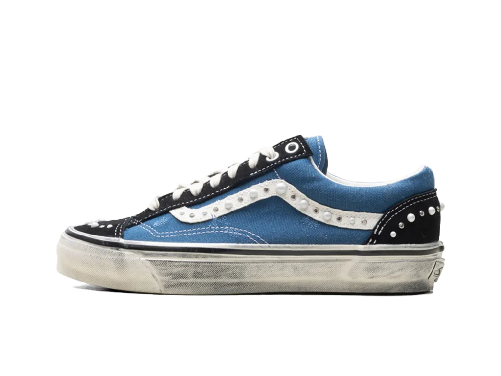 Vans Premium Old Skool Black Navy Blue-Vans-pikastore.cz