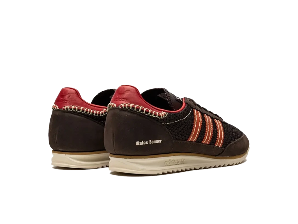 Wales Bonner x adidas SL72 Knit Brown – sneakers – foto 4 af 5