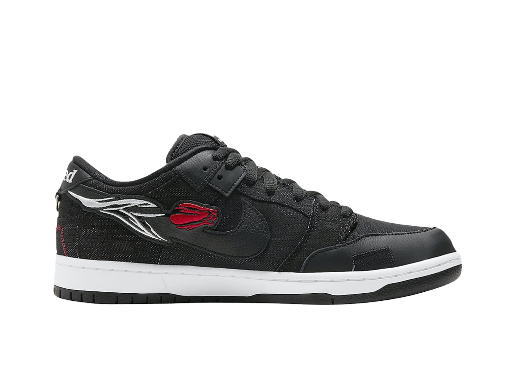 Wasted Youth x Dunk Low SB Black Denim-Nike-pikastore.cz