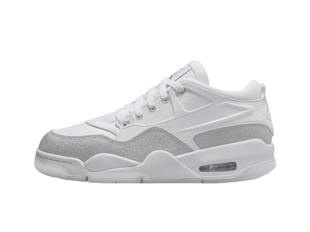Wmns Air Jordan 4 RM White Silver Glitter-Air Jordan-pikastore.cz
