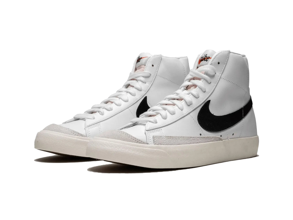 Wmns Blazer Mid 77 Vintage White Black-Nike-pikastore.cz