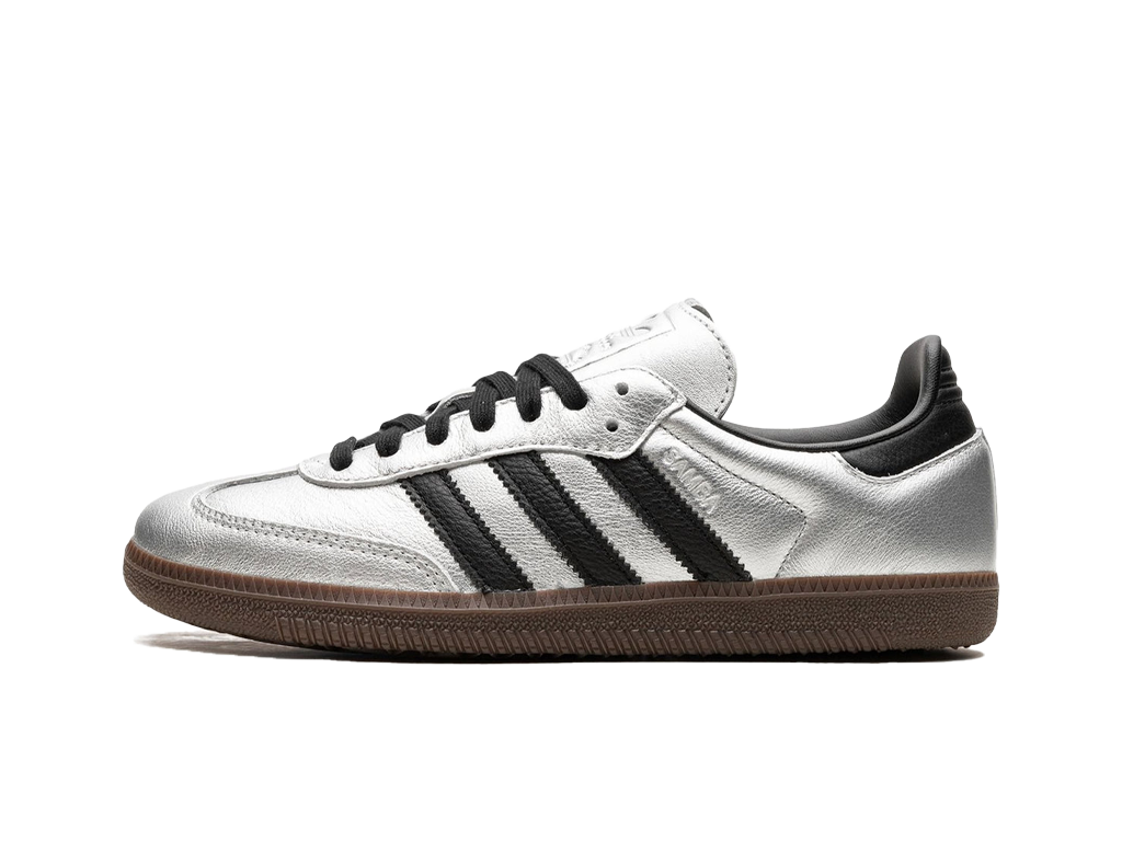 Wmns Samba Silver Metallic Black Gum-Adidas-pikastore.cz