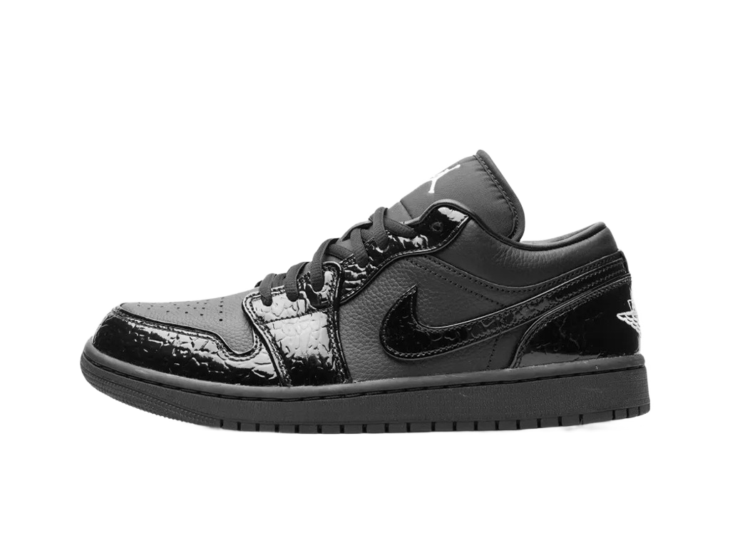 Nike Air Jordan 1 Low SE Black Croc-Air Jordan-pikastore.cz