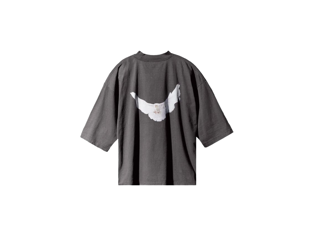 Yeezy Gap Dove 3/4 Sleeve Tee Dark Grey-Yeezy-pikastore.cz