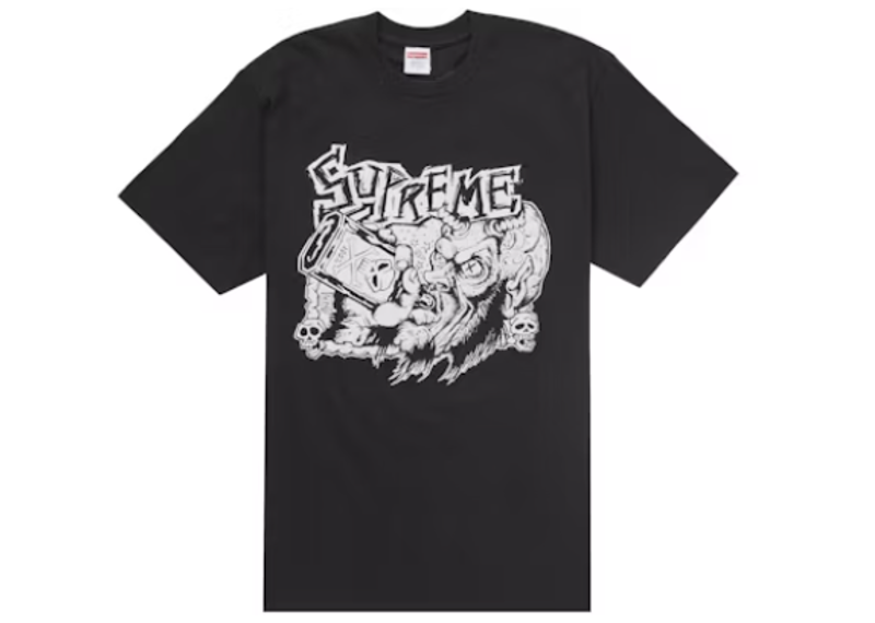 Supreme Fuckin Blowout Tee Black-Supreme-pikastore.cz