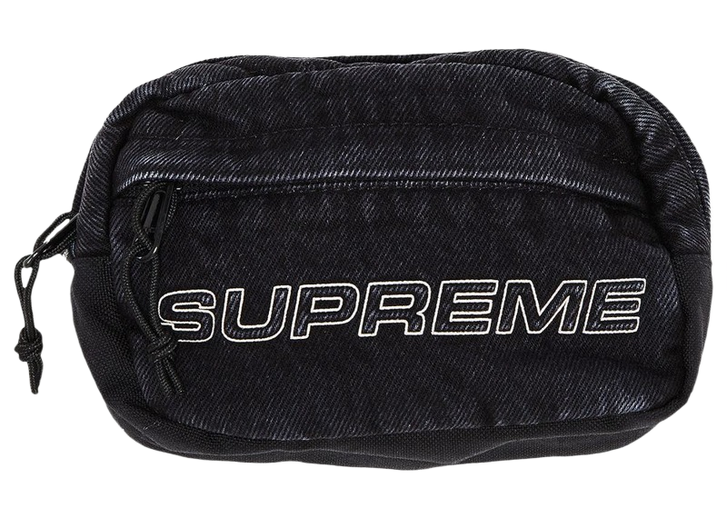 Supreme Denim Mini Shoulder Bag Black-Supreme-pikastore.cz