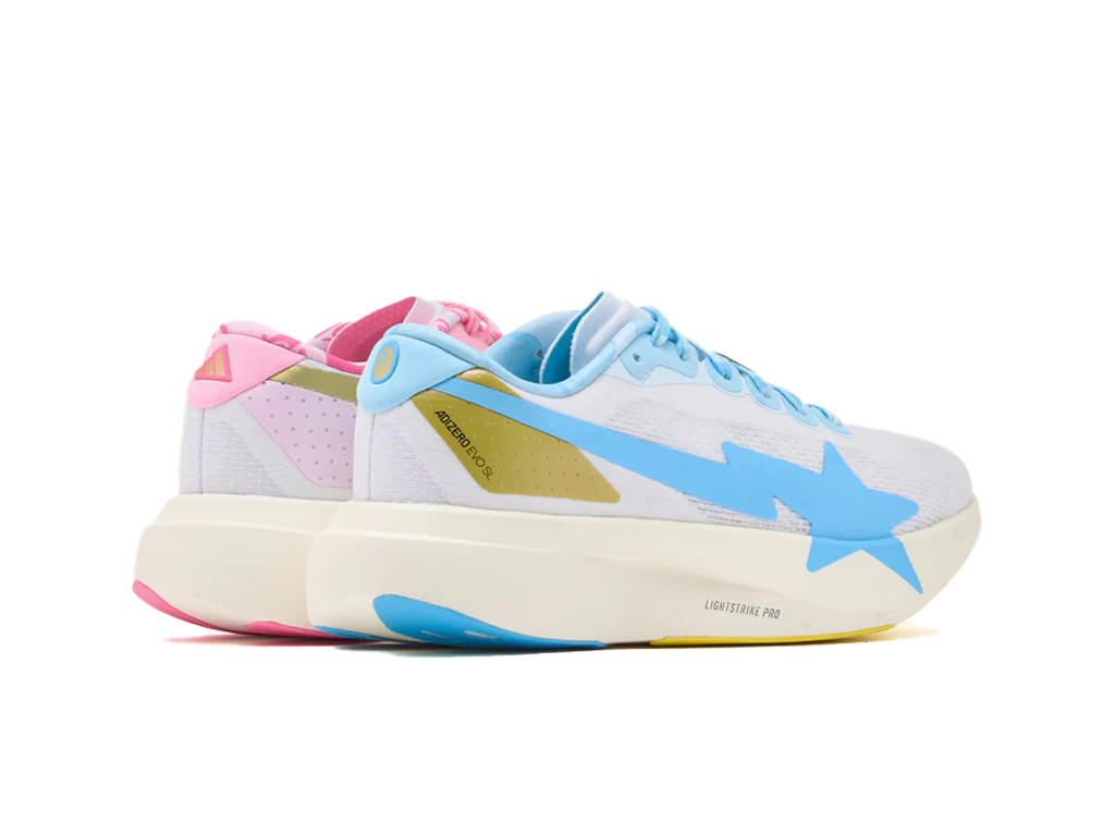 adidas Adizero Evo SL Bape Blue Pink Gold-Adidas-pikastore.cz