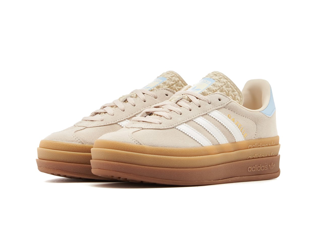 Adidas Gazelle Bold Wonder White Clear Sky (Kids)-sneakers-Adidas-pikastore.cz