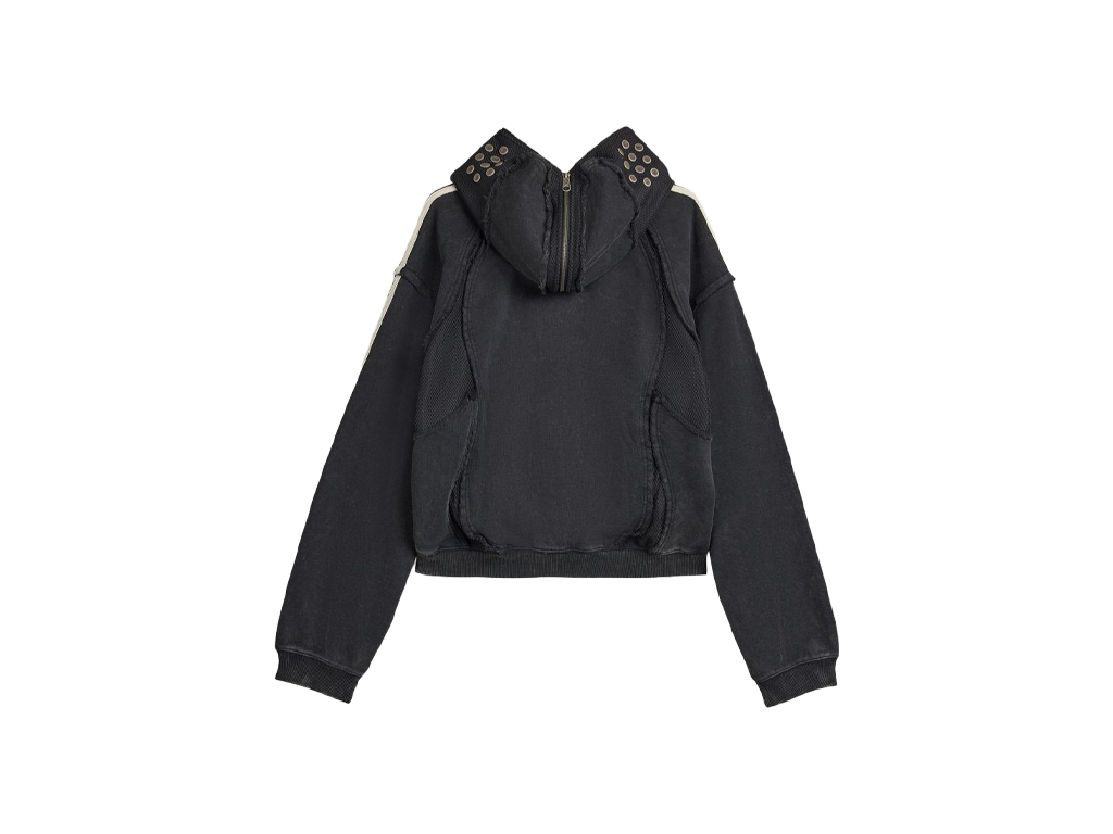 adidas x Thug Club Teamgeist Hooded Zip Up Black-Adidas-pikastore.cz