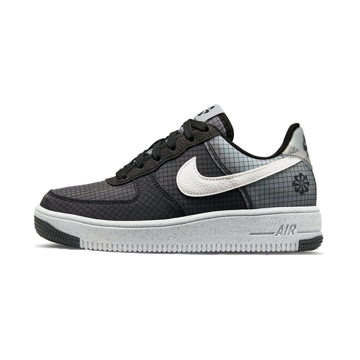 Nike Air Force 1 Crater GS Move To Zero - Black White-Nike-pikastore.cz