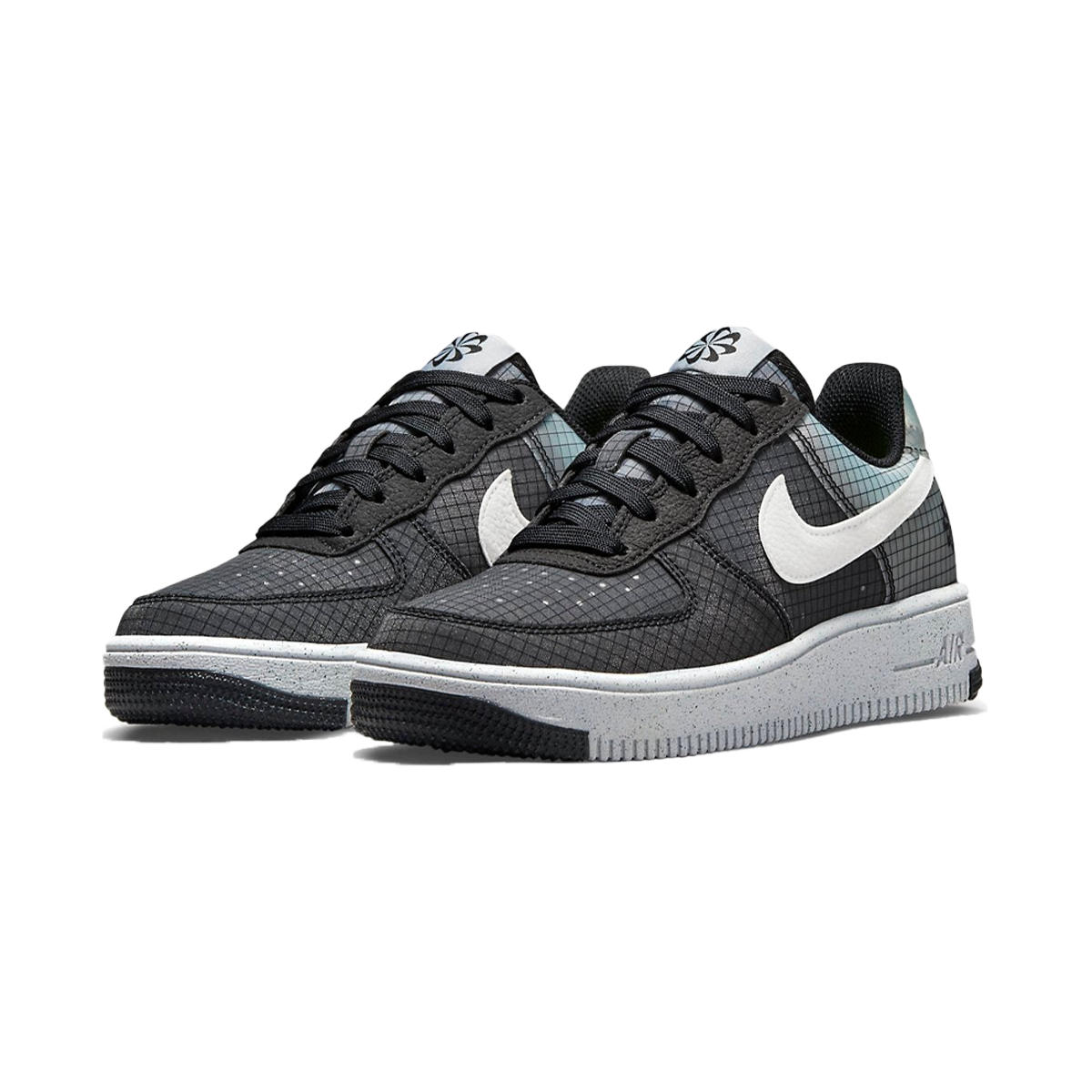 Nike Air Force 1 Crater GS Move To Zero - Black White-Nike-pikastore.cz