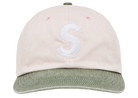 Supreme Pigment Coated 2-Tone S Logo 6-Panel Pink-Supreme-pikastore.cz