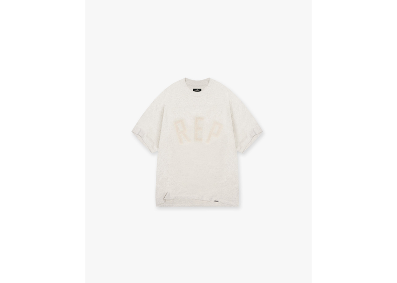 Represent Rep Applique T-Shirt Cream Marl-Represent-pikastore.cz