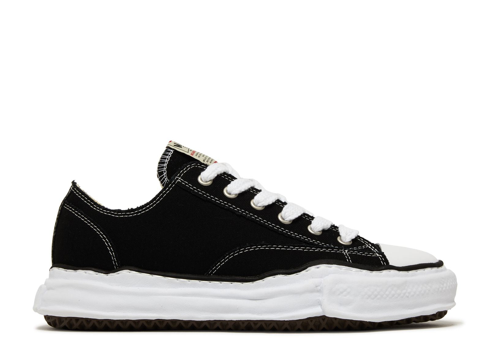 Maison Mihara Yasuhiro Peterson OG Sole Canvas Low Black-Maison Mihara Yasuhiro-pikastore.cz